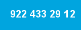 922 433 29 12